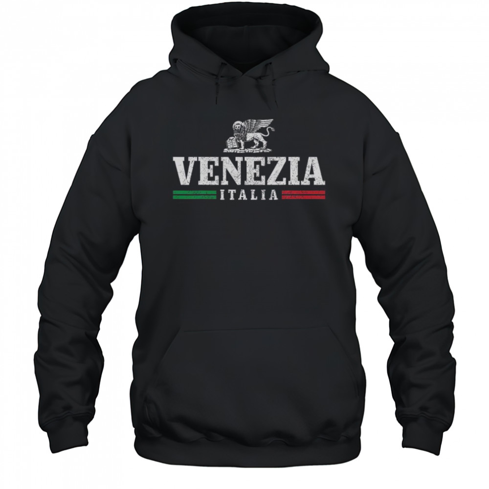 Good Venezia Italia Vintage Venice Italy Souvenir Italian Flag T-Shirt Hoodie