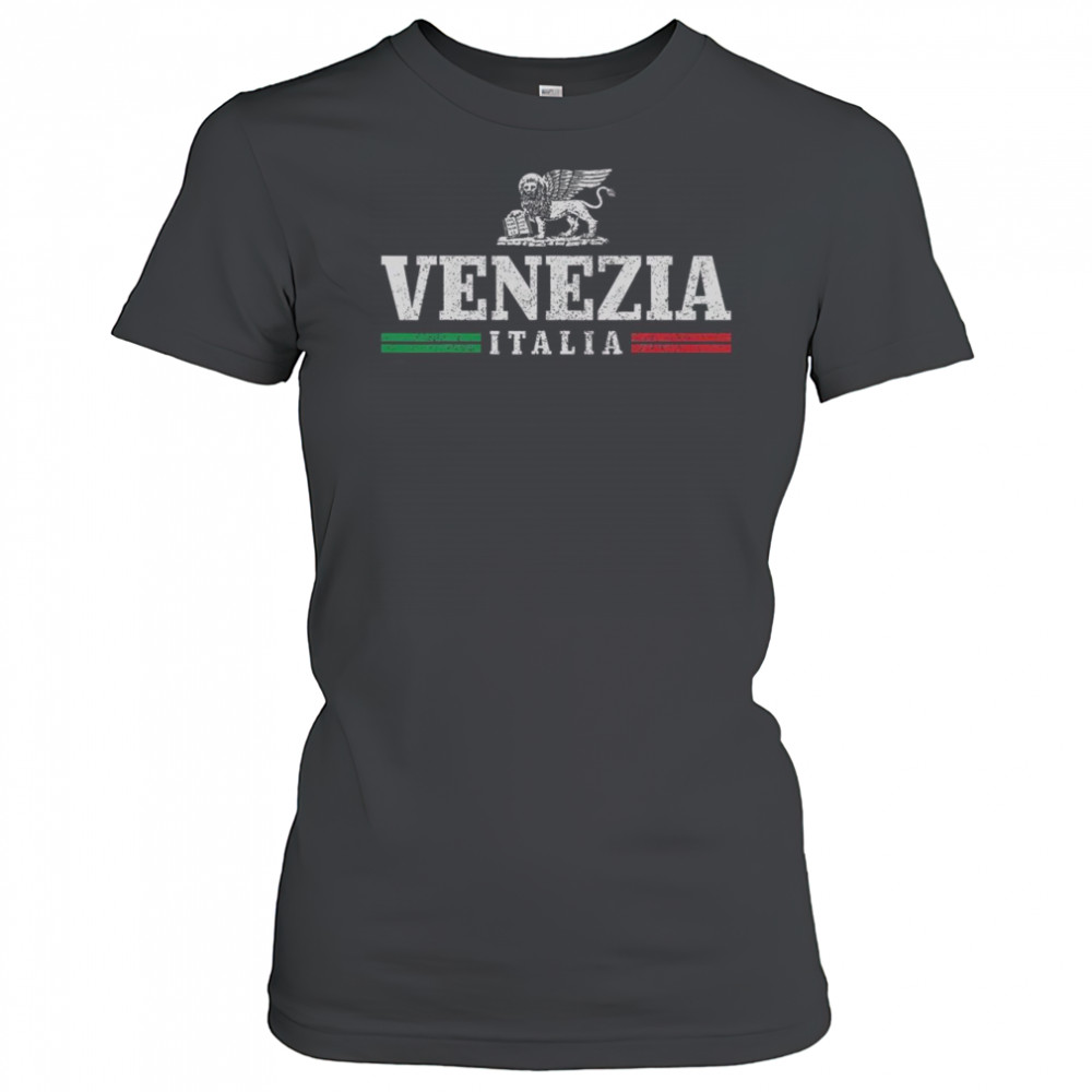 Good Venezia Italia Vintage Venice Italy Souvenir Italian Flag T-Shirt Women's T-shirt