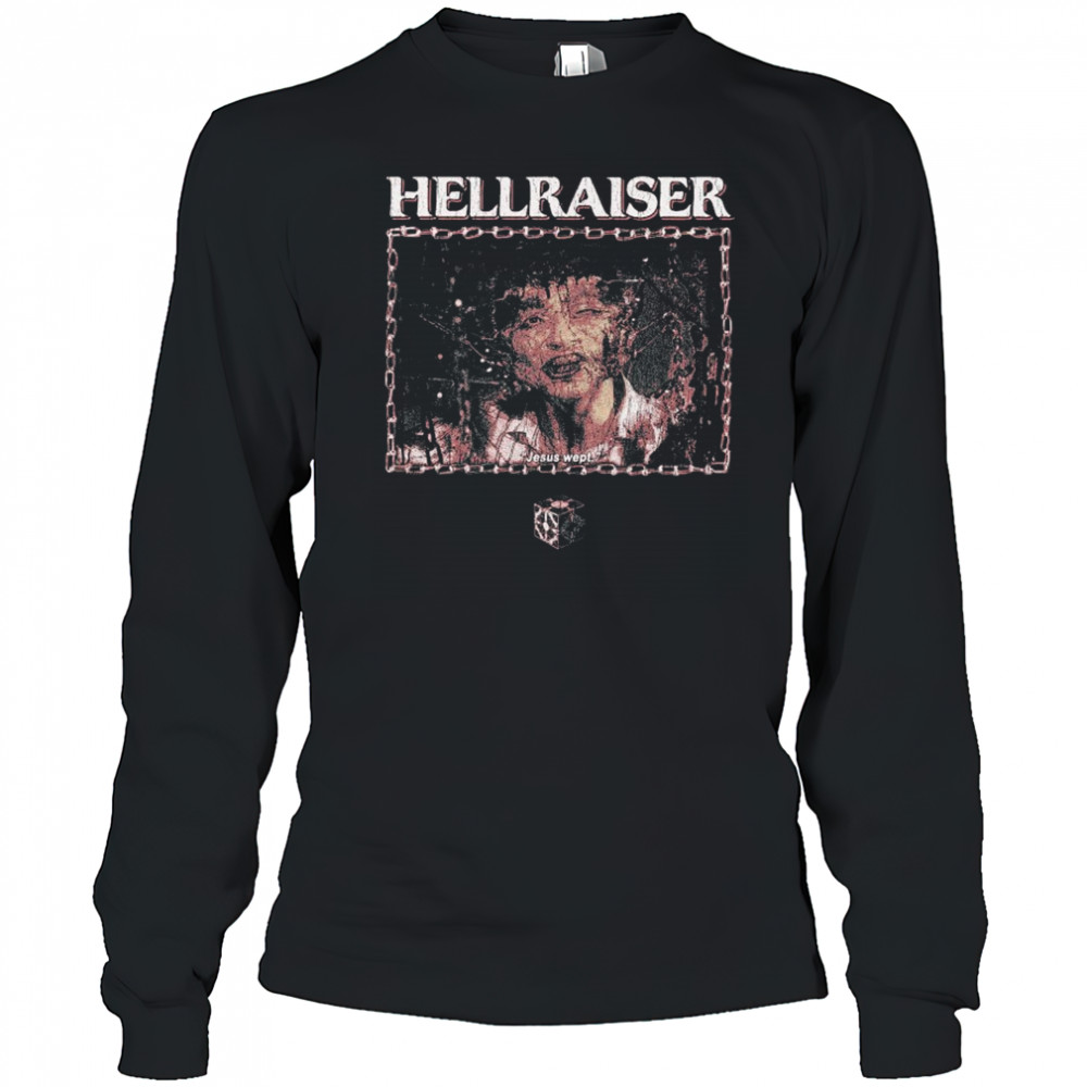Hellraiser Jesus Wept T-shirt Long Sleeved