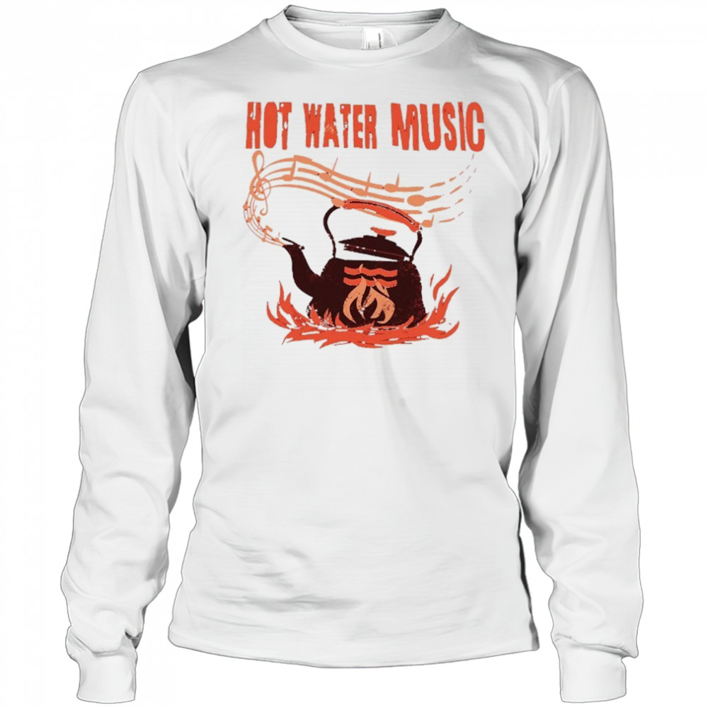 Hot Water Music Kettle T-shirt Long Sleeved