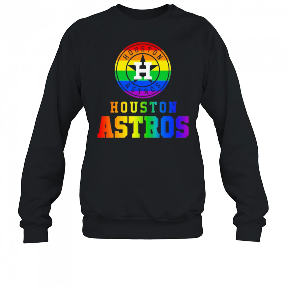 Houston Astros Pride T-shirt Sweatshirt