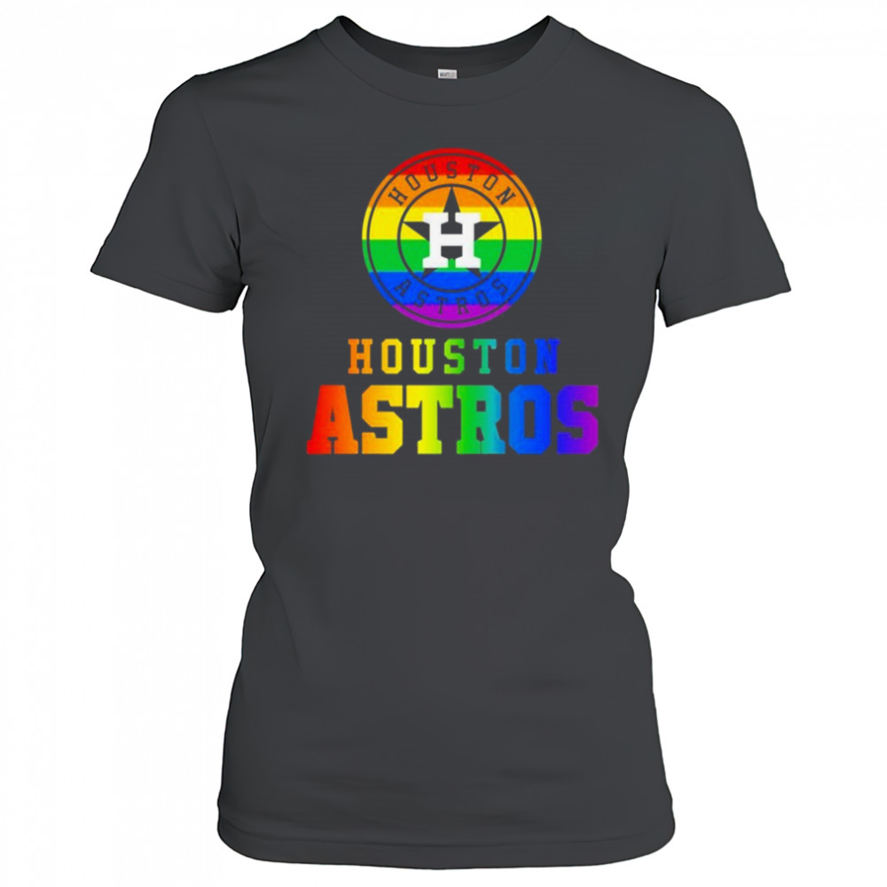 Houston Astros Pride T-shirt Women's T-shirt