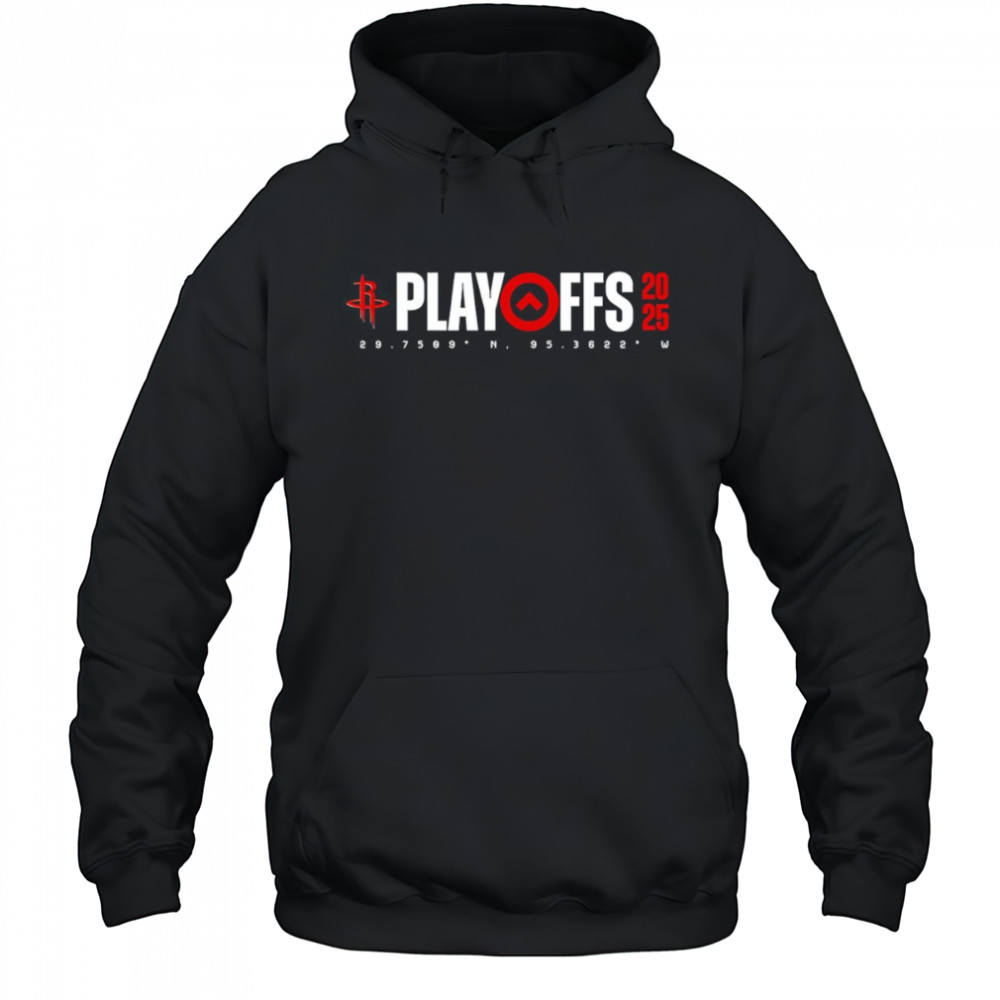 Houston Rockets 2025 Playoffs shirt Hoodie