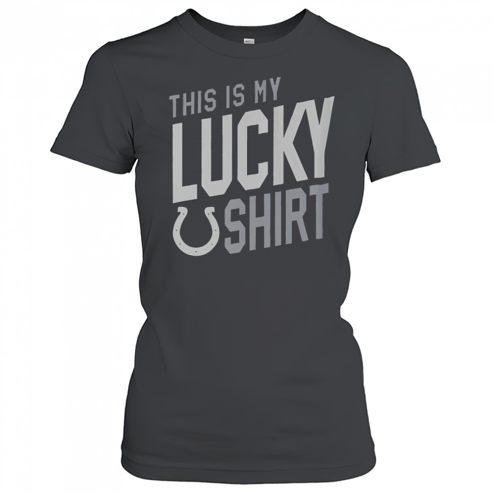 Indianapolis Colts This Is My Lucky T-Shirt Women's T-shirt