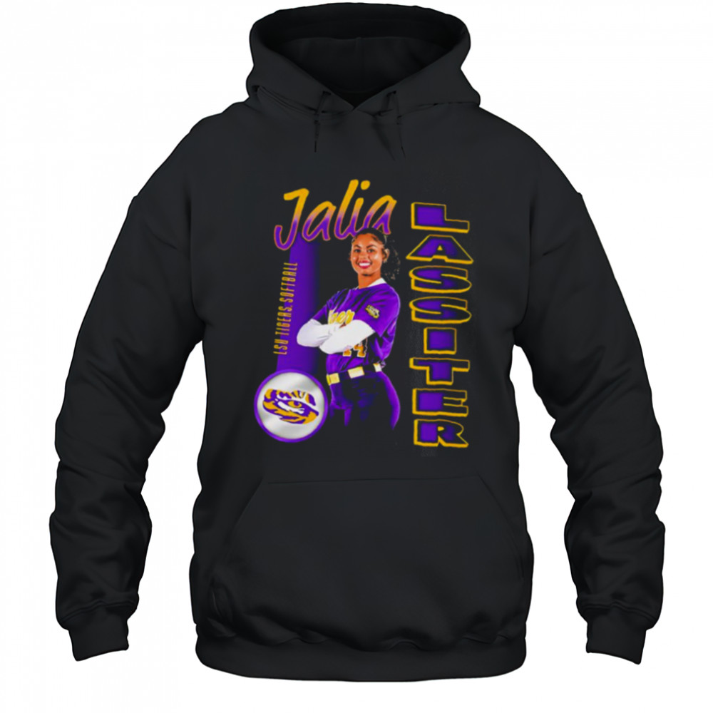 Jalia Lassiter LSU Tigers softball retro shirt Hoodie