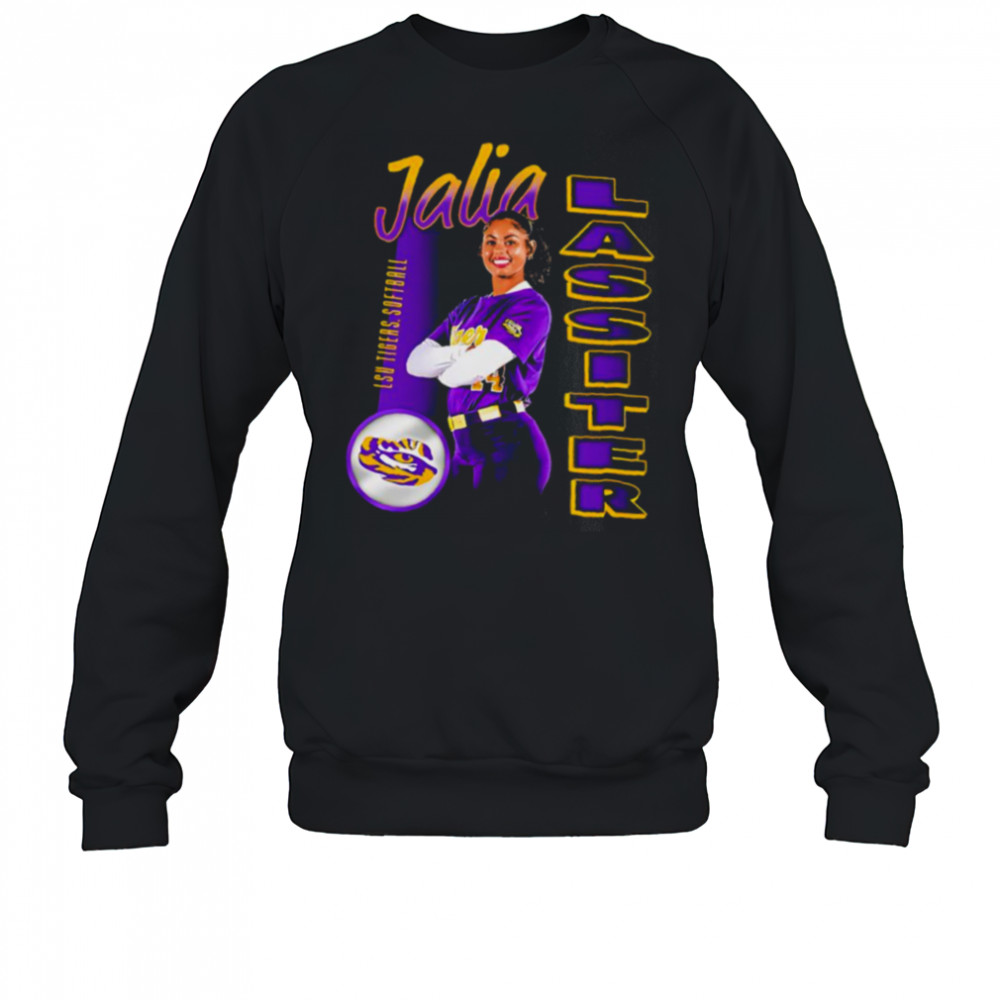Jalia Lassiter LSU Tigers softball retro shirt Sweatshirt