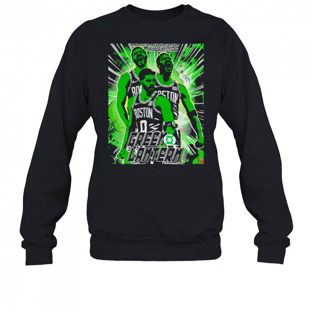 Jayson Tatum As Green Lantern Intergalactic Law Greeko Lantern shirt Sweatshirt