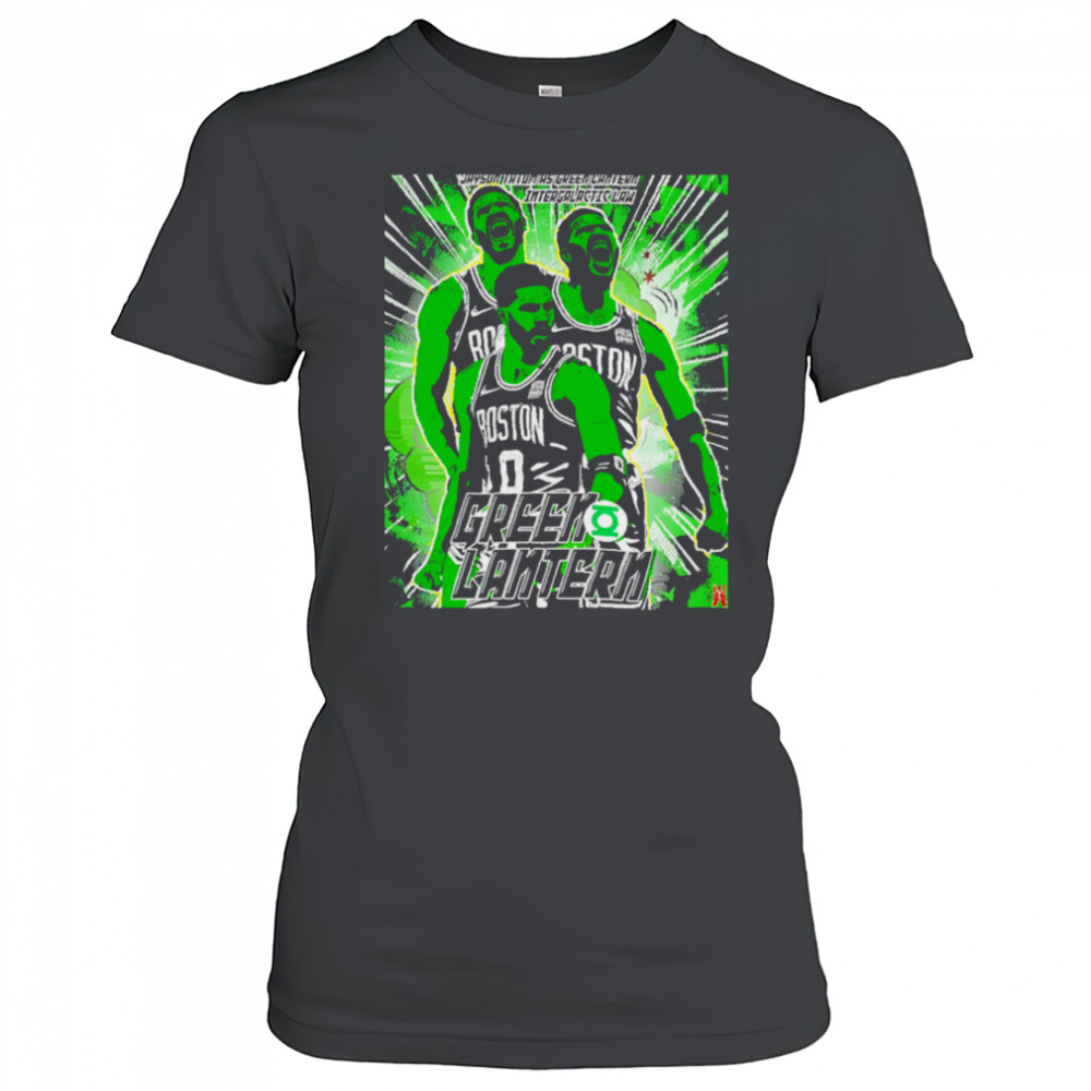 Jayson Tatum As Green Lantern Intergalactic Law Greeko Lantern shirt Women's T-shirt