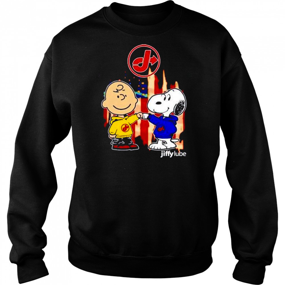 Jiffy Lube Charlie Brown and Snoopy shirt Hoodie