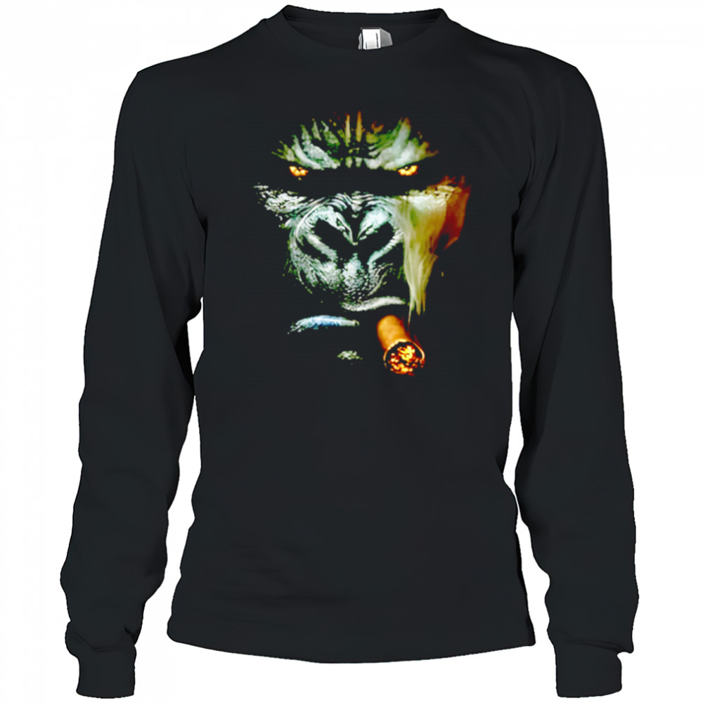 Kong Smoking shirt Long Sleeved