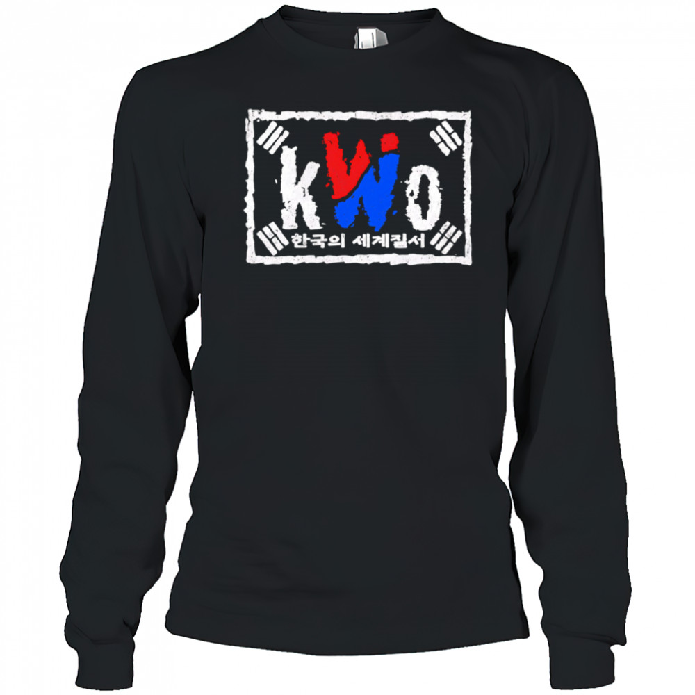 Korean World Order WWE shirt Long Sleeved