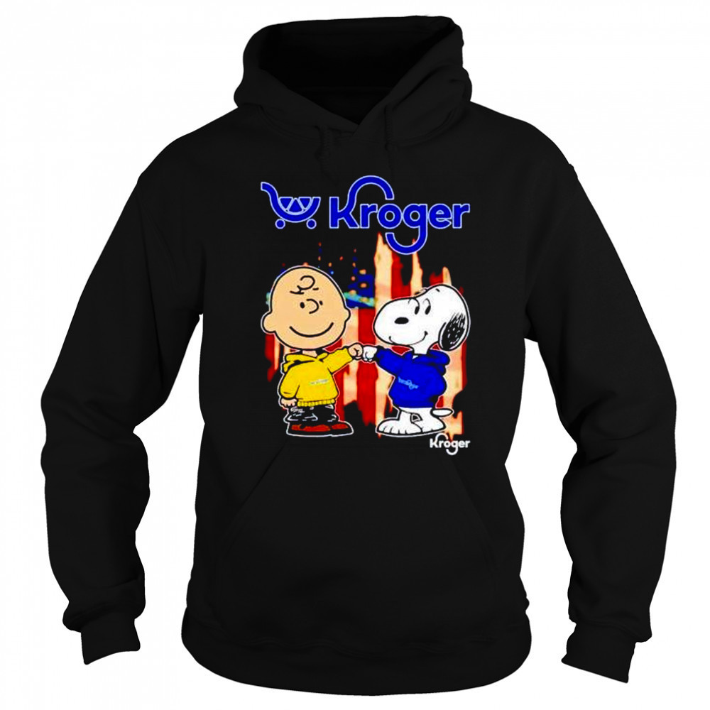 Kroger Charlie Brown and Snoopy shirt Sweatshirt
