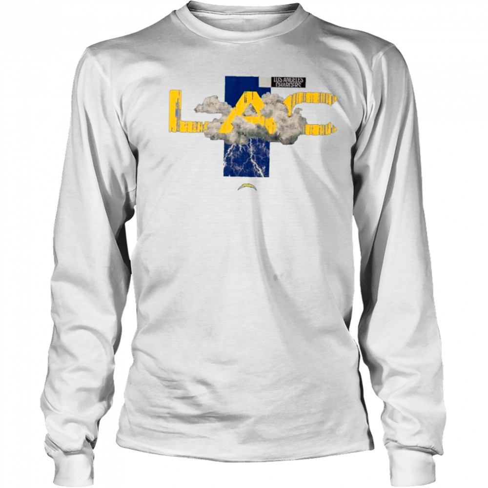 Los Angeles Chargers 2025 NFL Draft cluster shirt Long Sleeved