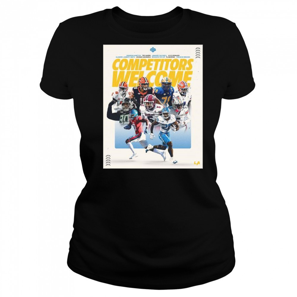 Los Angeles Chargers 2025 NFL Draft Welcome Oronde Gadsden II, Branson Taylor & Omarion Hampton t-shirt Women's T-shirt