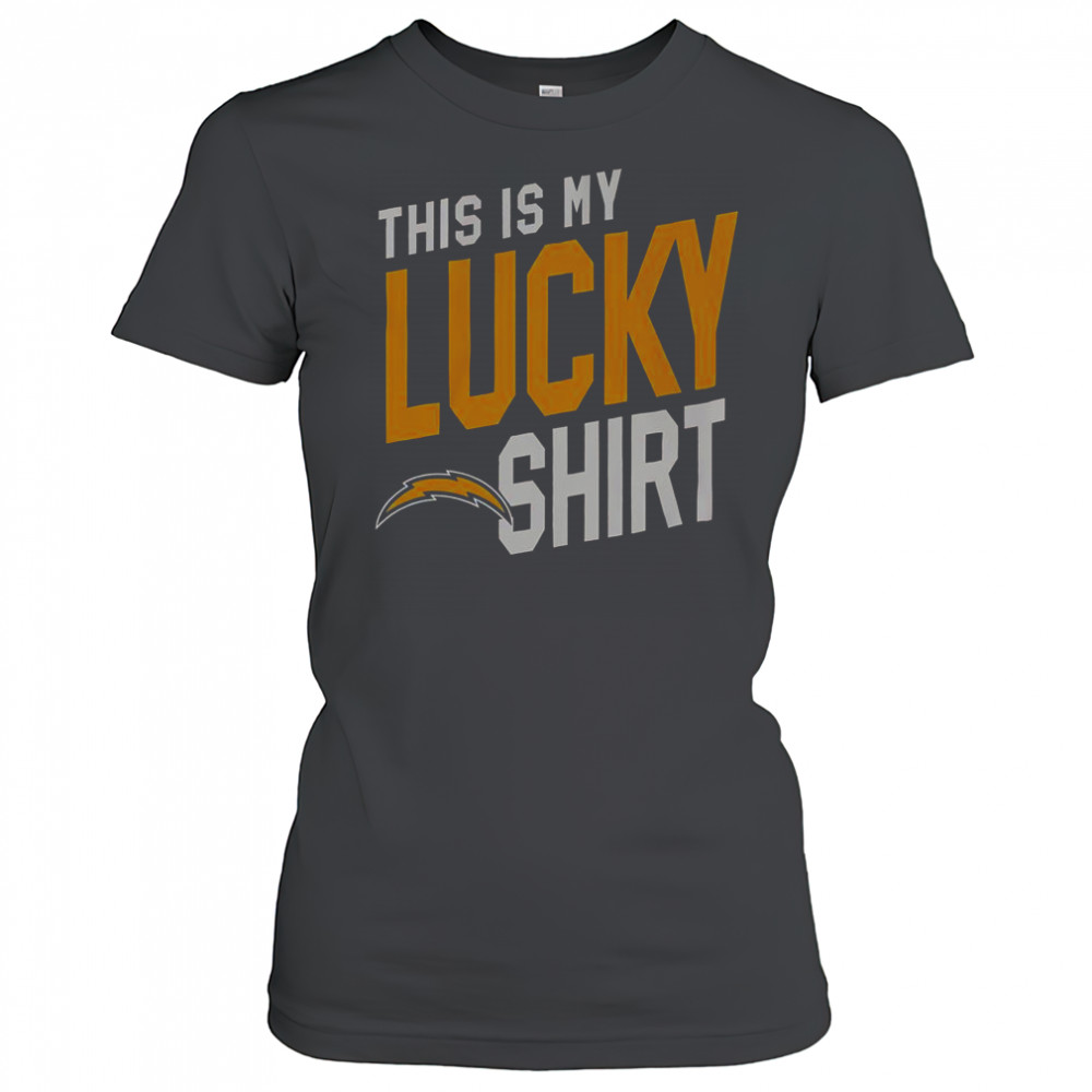 Los Angeles Chargers This Is My Lucky T-Shirt Women's T-shirt