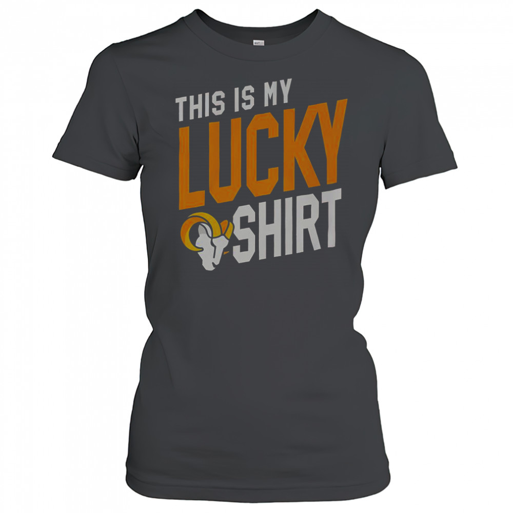 Los Angeles Rams This Is My Lucky T-Shirt Women's T-shirt