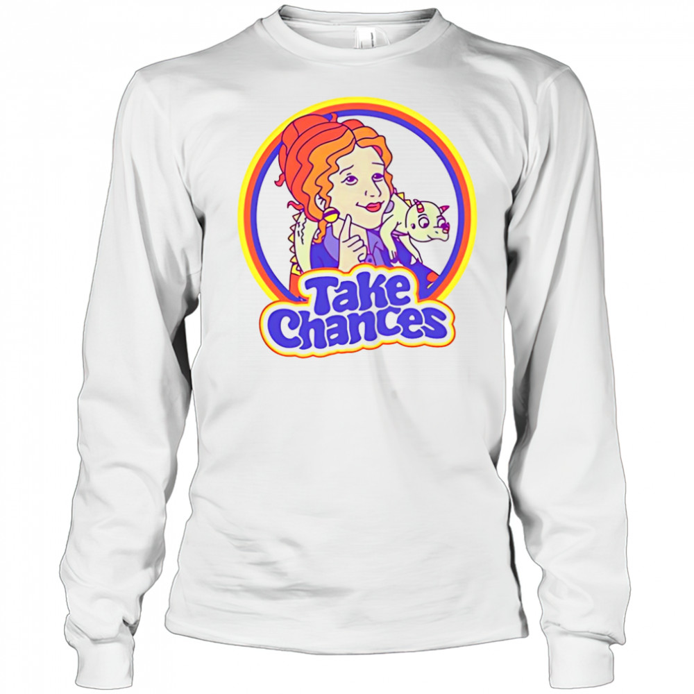 Magic School Bus Take Chances shirt Long Sleeved