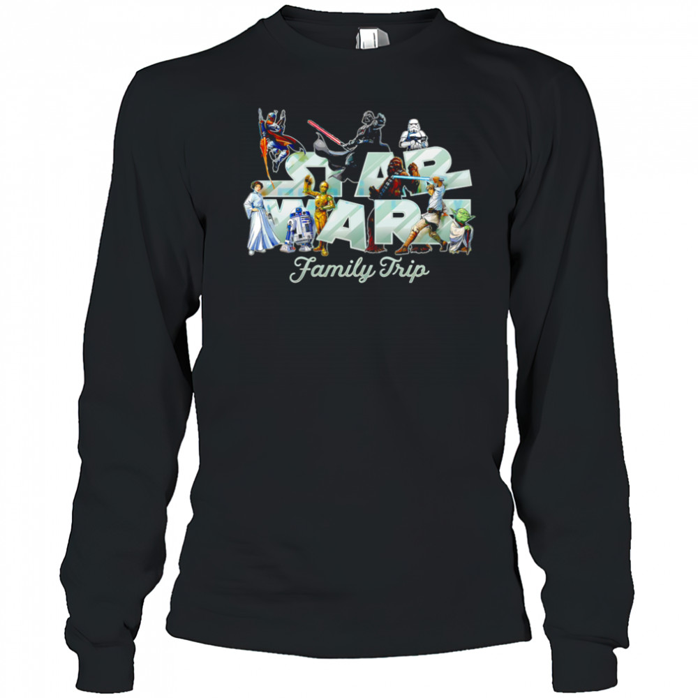 Matching Star Wars Day For Family Vacation shirt Long Sleeved