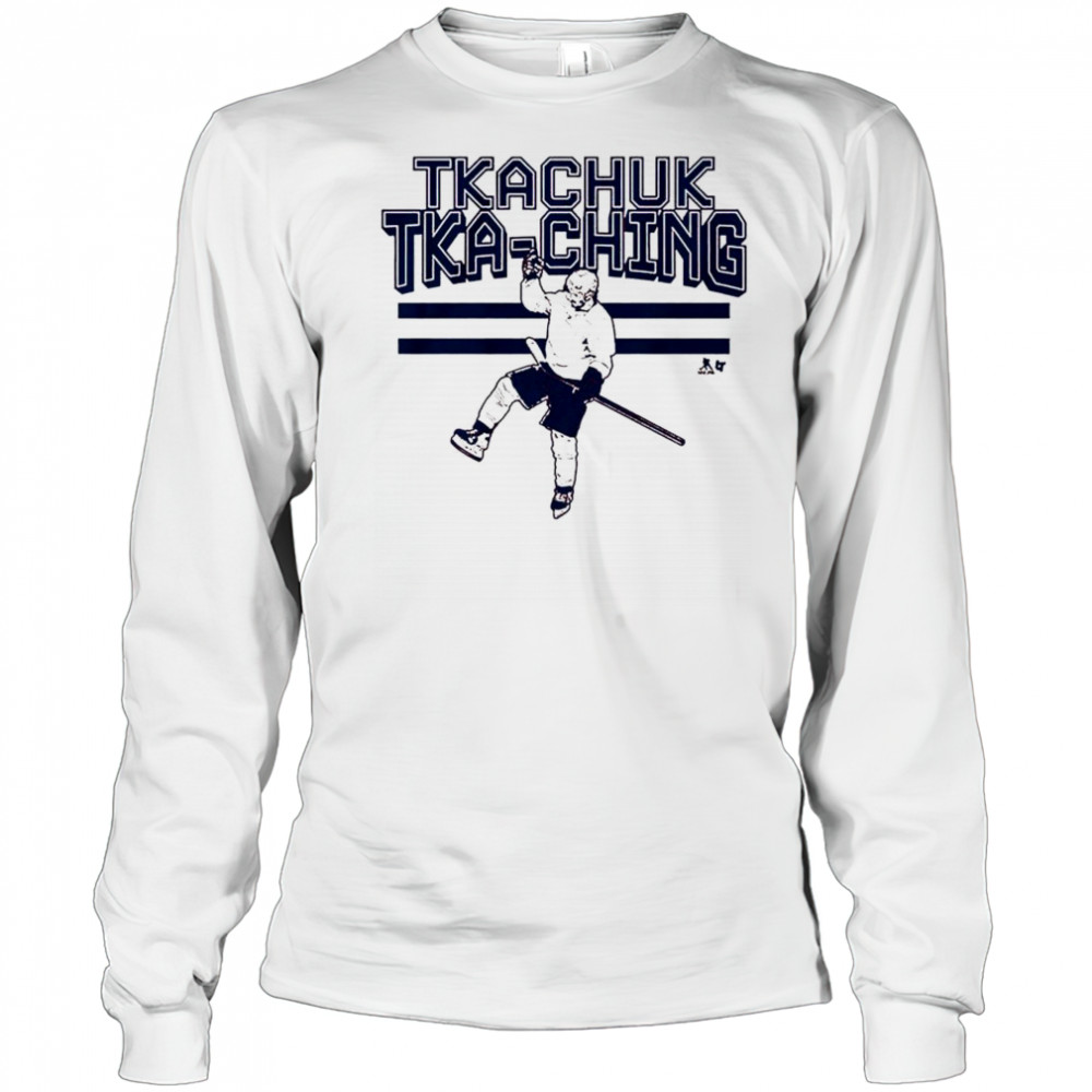 Matthew Tkachuk Tka-Ching Florida Panthers Hockey 2025 Vintage t-shirt Long Sleeved