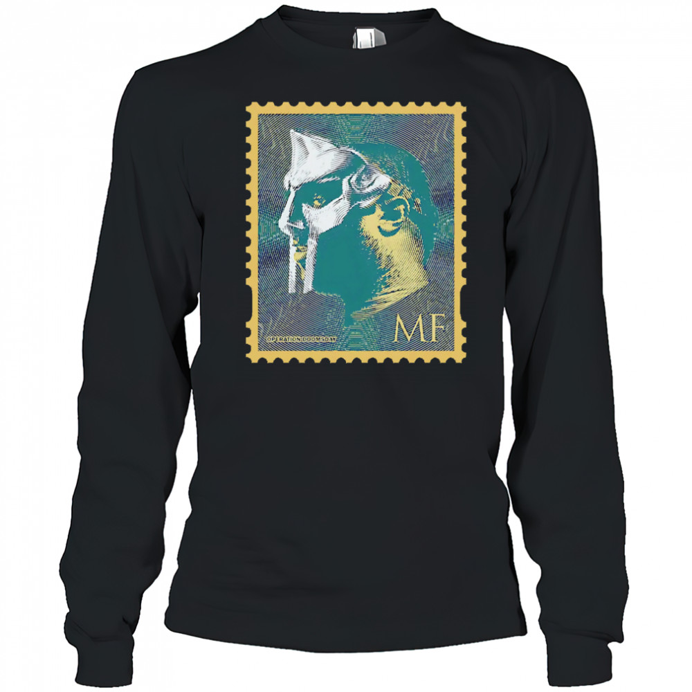 MF DOOM HipHop Stamp shirt Long Sleeved