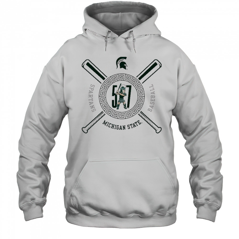 Michigan State Spartans 517 Day Baseball NCAA Division I t-shirt Hoodie