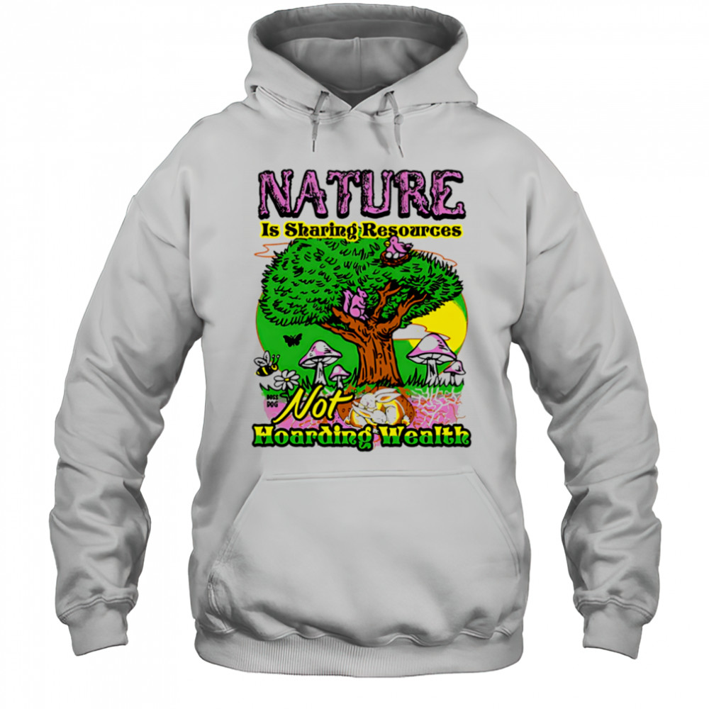 Nature is sharing ivory shirt Hoodie
