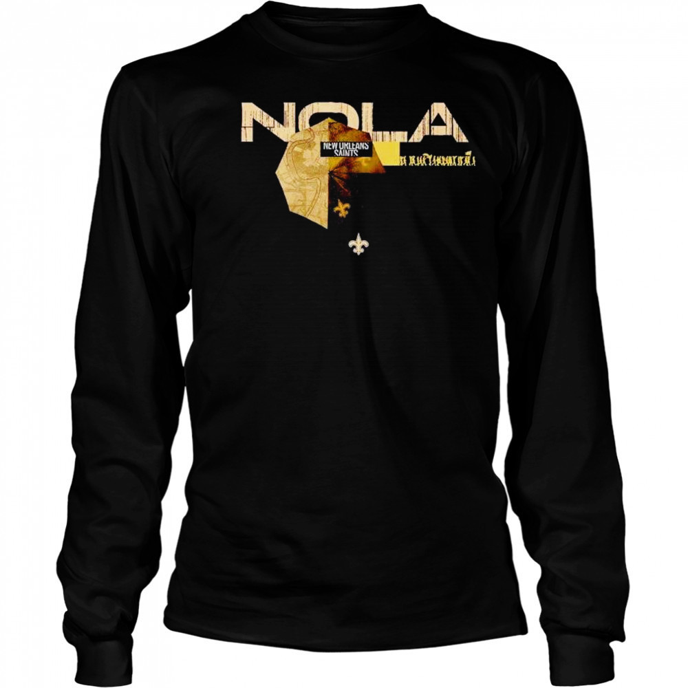 New Orleans Saints 2025 NFL Draft cluster shirt Long Sleeved