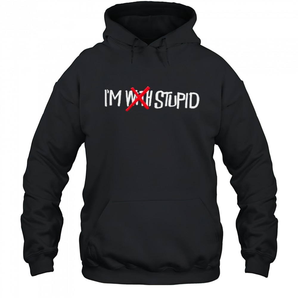 Noahfinnce I’m With Stupid T-shirt Hoodie