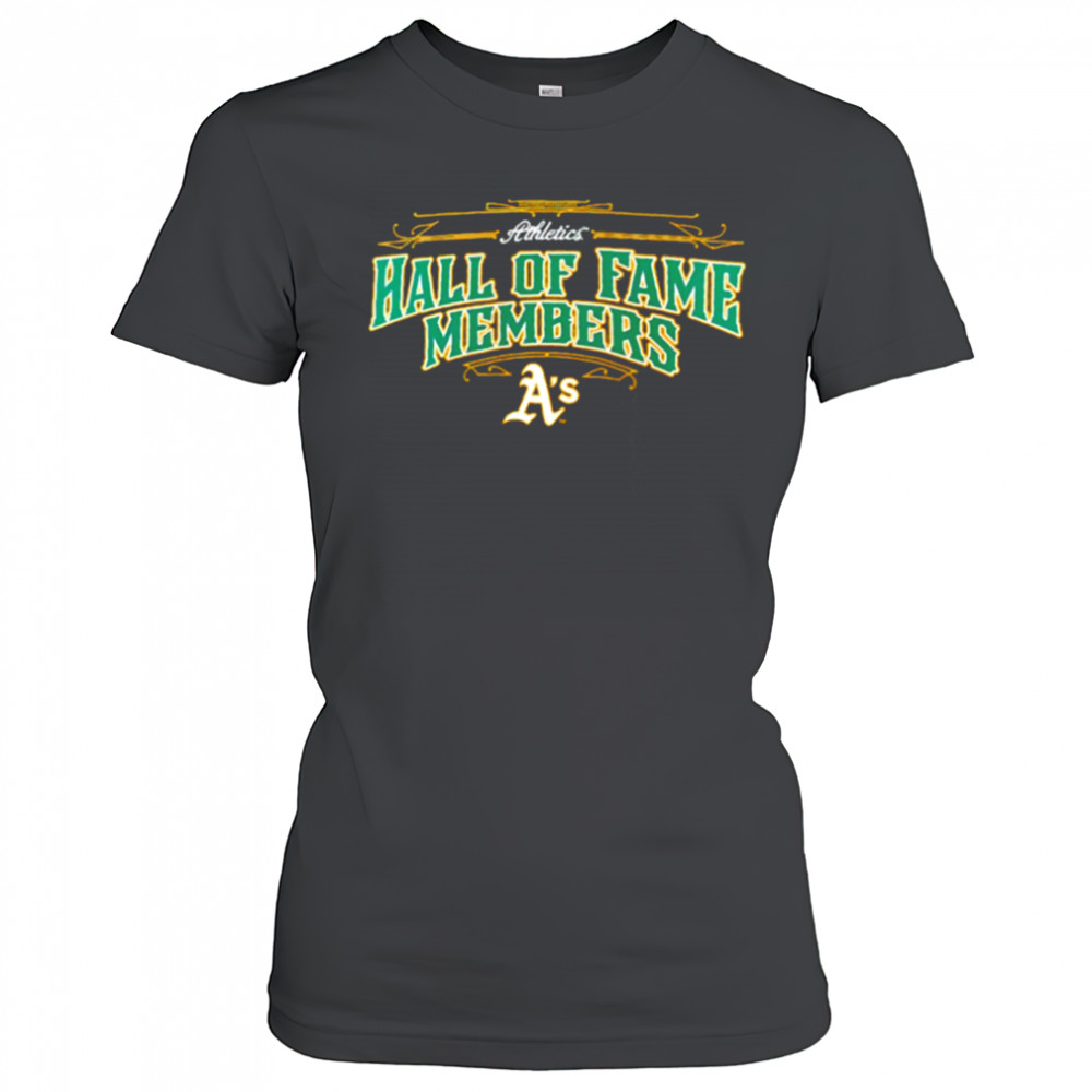 Oakland Athletics Team Hall of Fame Members shirt Women's T-shirt