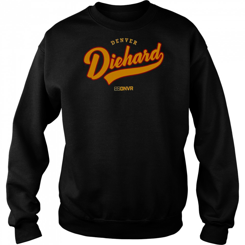 Official Denver Diehard DNVR T-Shirt Hoodie