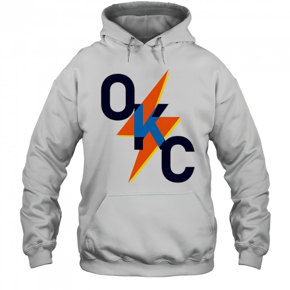 OKC lightning Oklahoma City Thunder shirt Hoodie