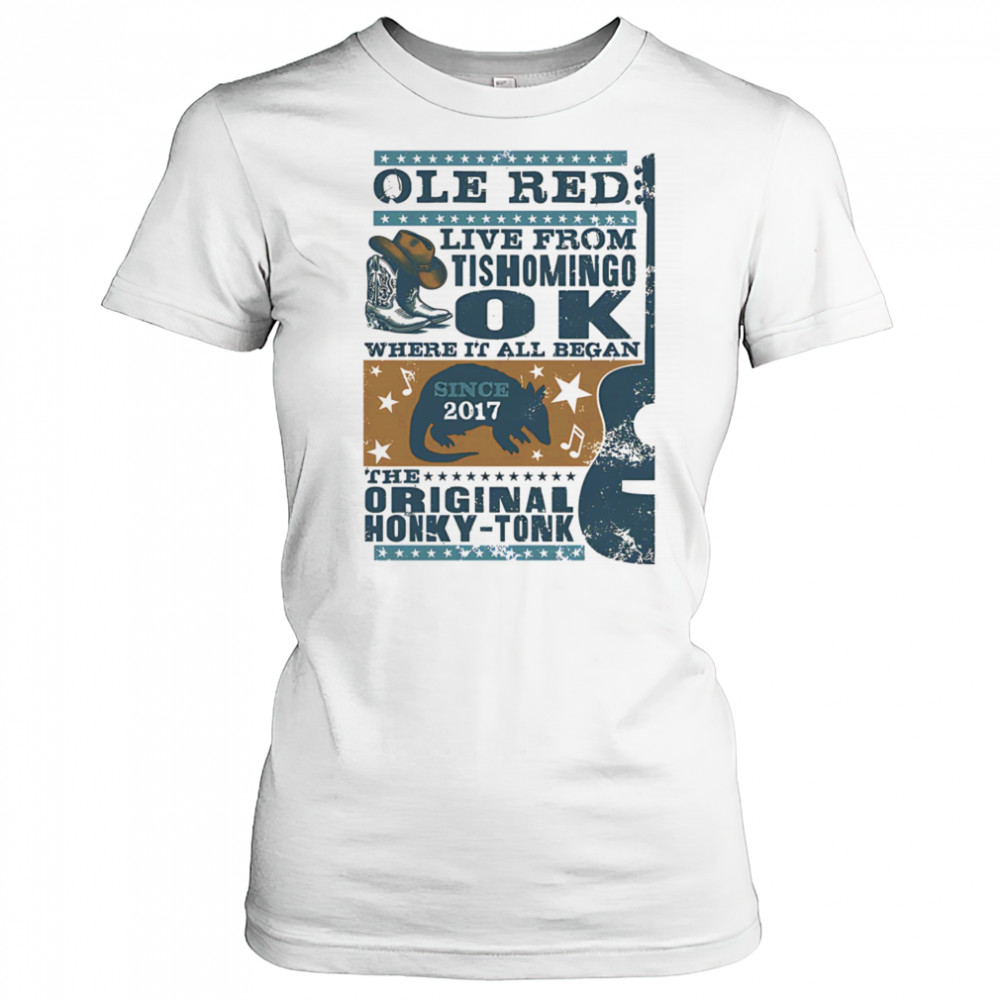 Ole Red Tishomingo poster shirt Women's T-shirt