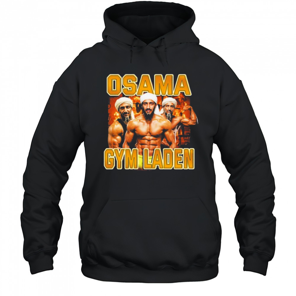 Osama Gym Laden Lifting T-Shirt Hoodie