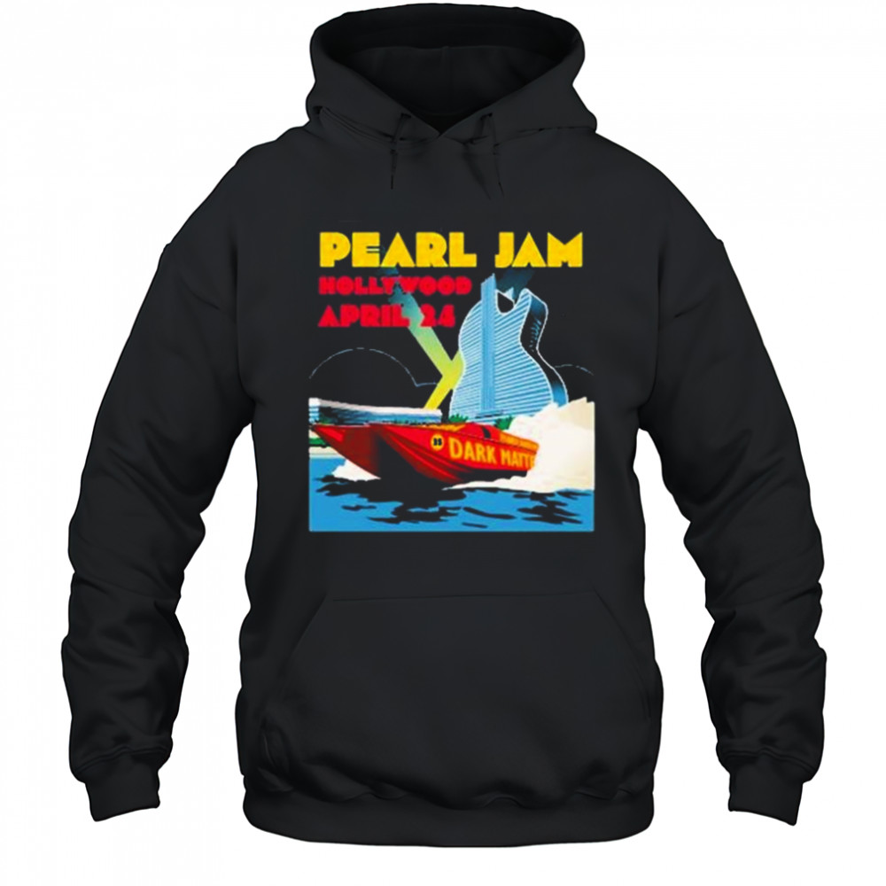 Pearl Jam Hollywood April 24 2025 Florida Dead Pioneers Hard Rock Live t-shirt Hoodie