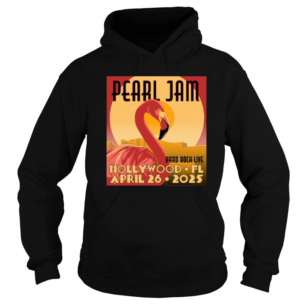 Pearl Jam The Mighty April 26 2025 Hollywood Florida Hard Rock Live t-shirt Sweatshirt