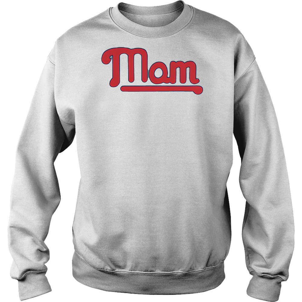 Philadelphia Baseball Mom shirt Hoodie