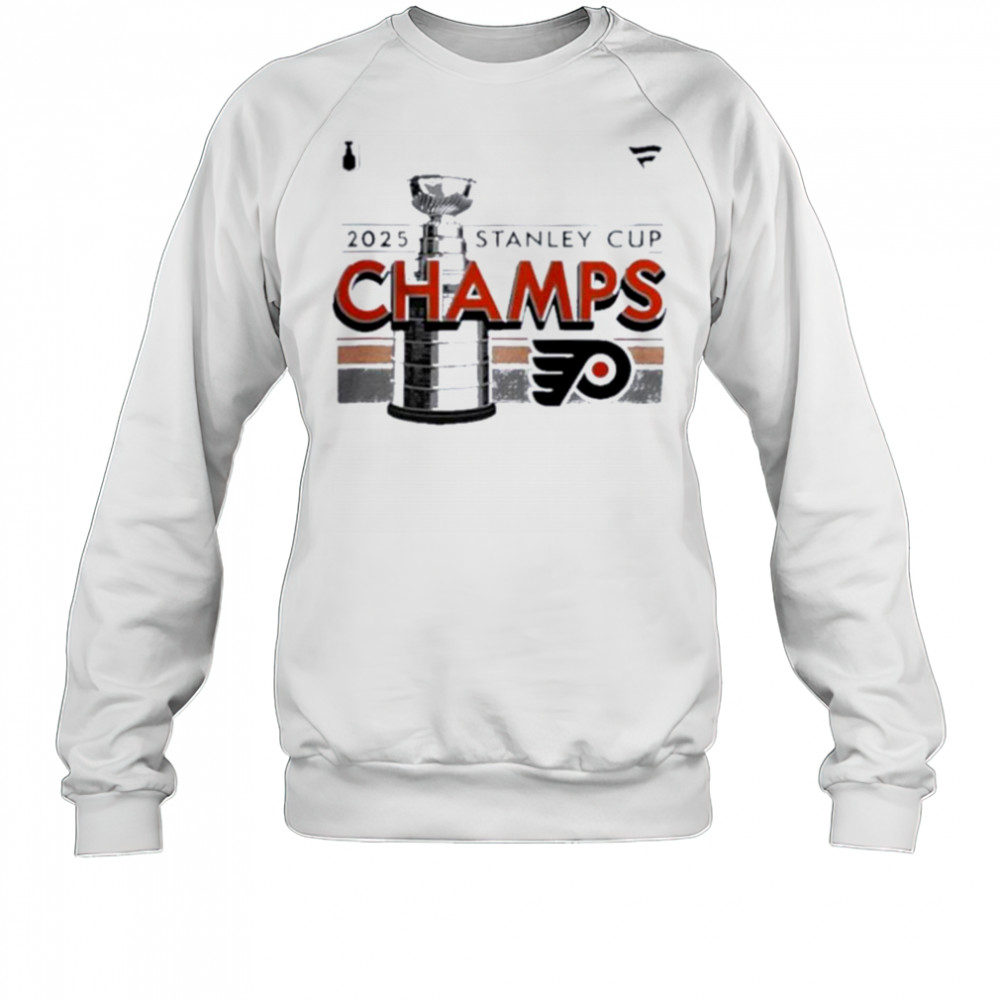 Philadelphia Flyers 2025 Stanley Cup Champions Locker Room T Shirt Sweatshirt