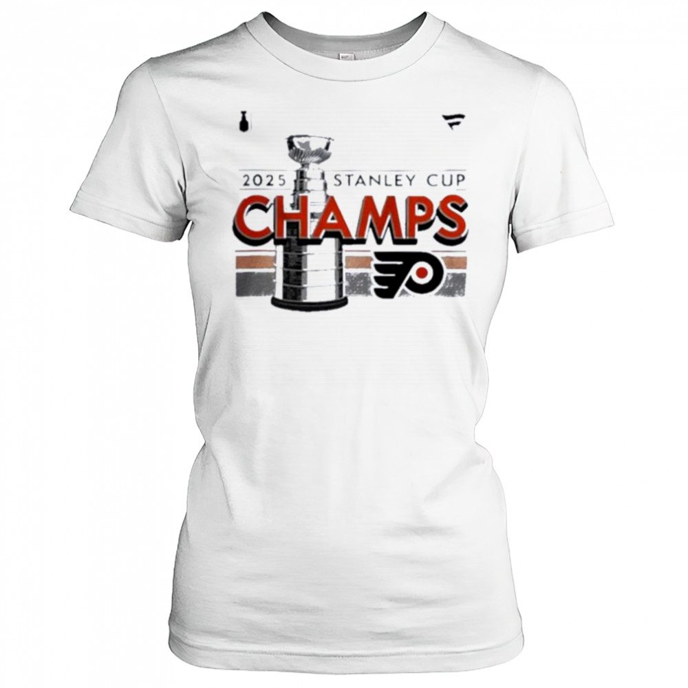Philadelphia Flyers 2025 Stanley Cup Champions Locker Room T Shirt Women's T-shirt