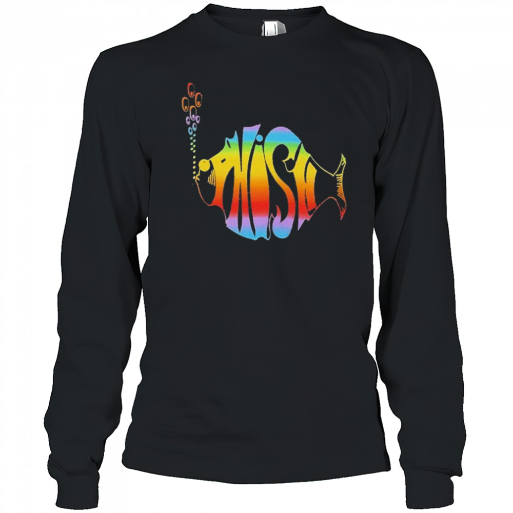 Phish Rainbow Logo T-shirt Long Sleeved