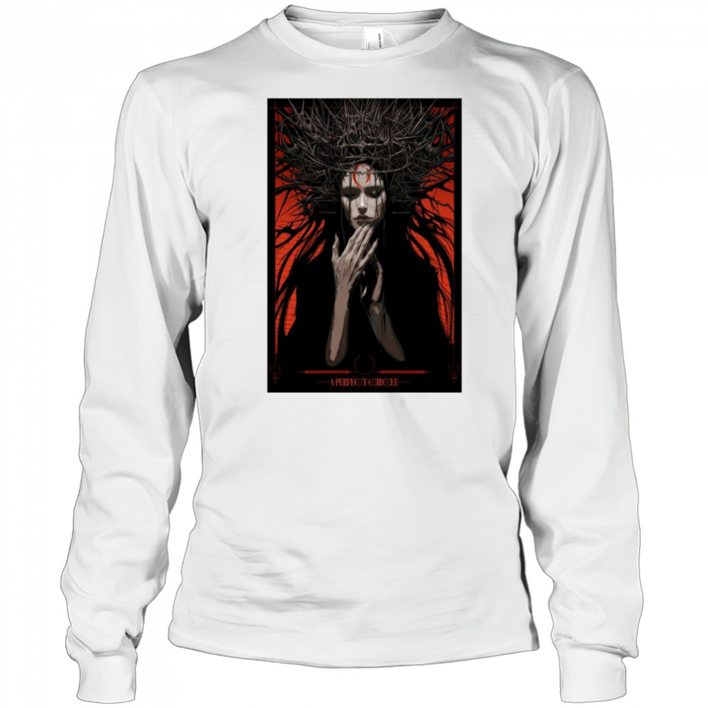 Poster A Perfect Circle April 24th 2025 Acrisure Arena Thousand Palms CA t-shirt Long Sleeved