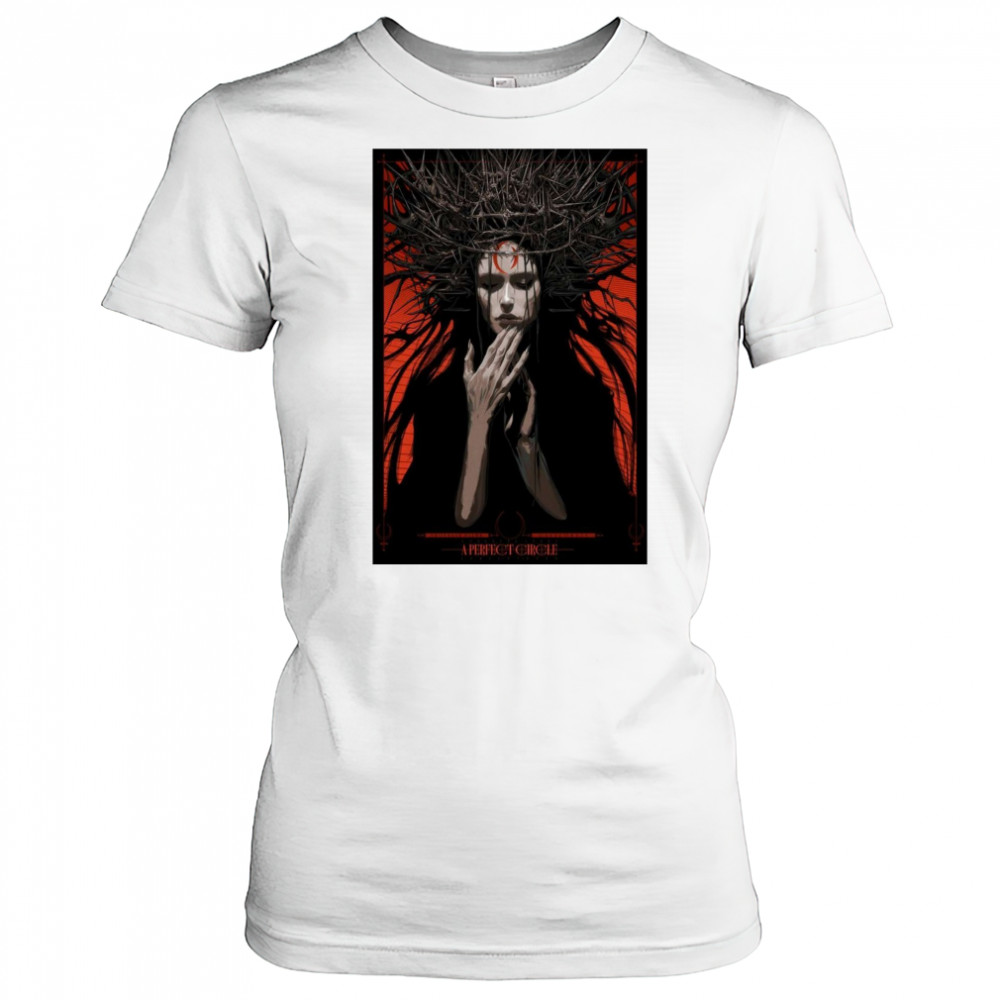 Poster A Perfect Circle April 24th 2025 Acrisure Arena Thousand Palms CA t-shirt Women's T-shirt