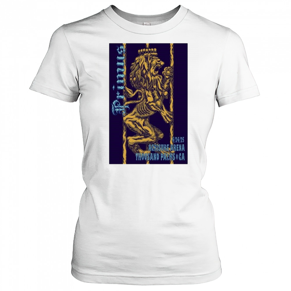 Poster Primus Acrisure Arena Palm Desert CA Apr 24 2025 Concert t-shirt Women's T-shirt