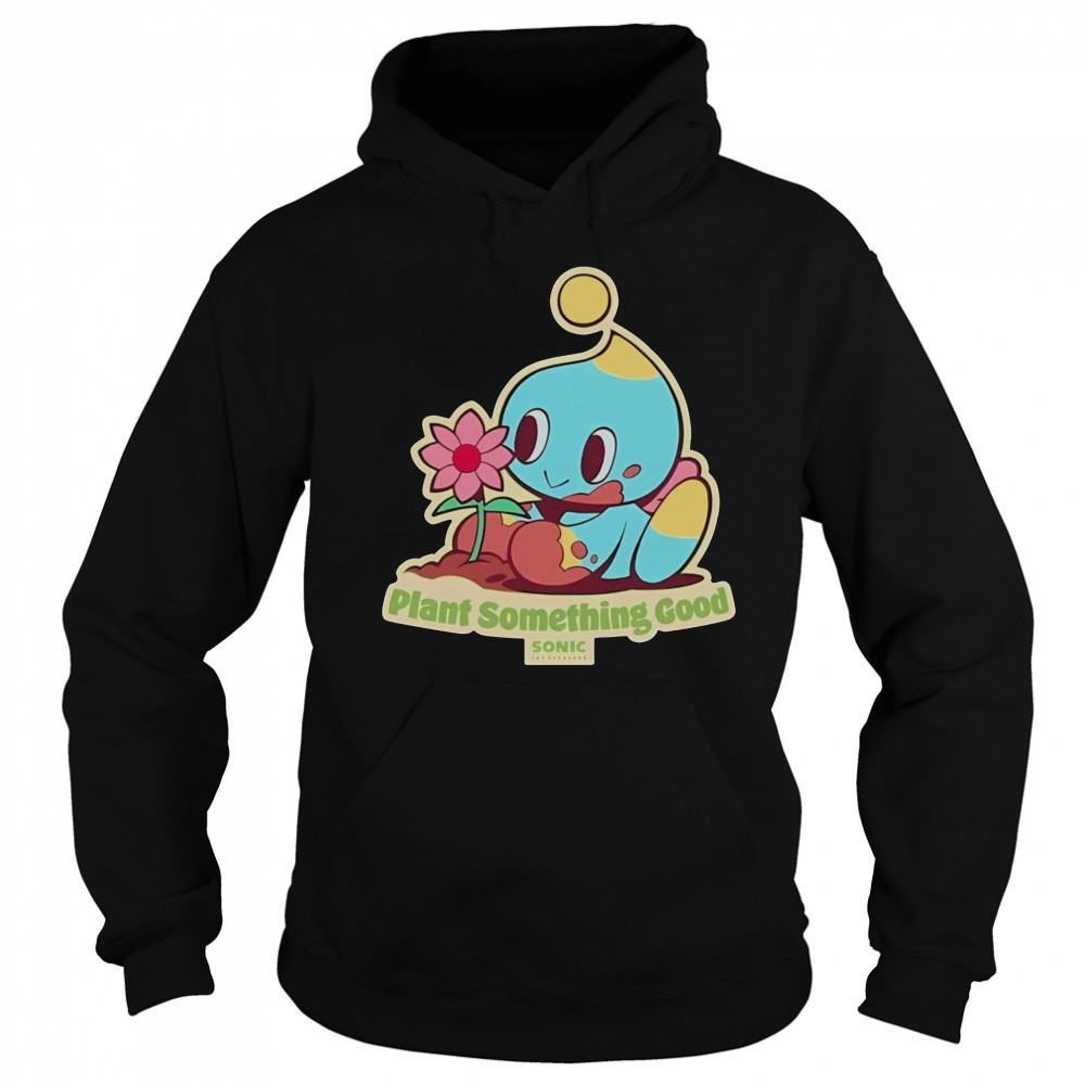 Premium The Hedgehog Plant Something Good Earth Day Chao Sonic T-Shirt Sweatshirt