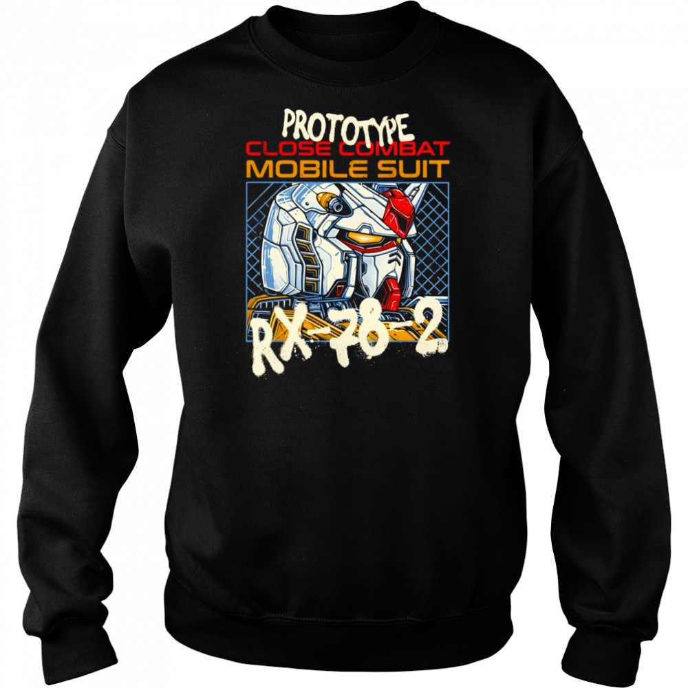Prototype Close Combat Mobile Suit shirt Hoodie