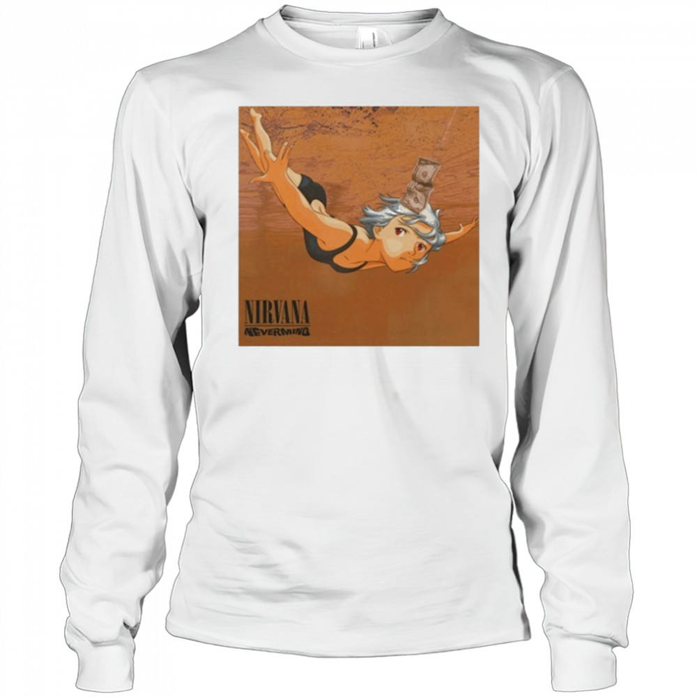 Rei Ayanami Orange Nevermind T-shirt Long Sleeved