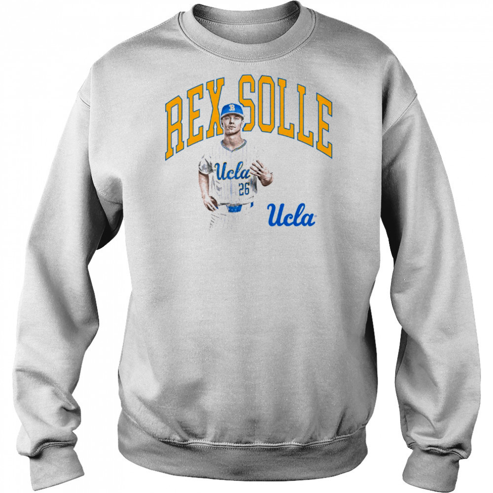Rex Solle UCLA Bruins Baseball NCAA Division I Portrait t-shirt Hoodie
