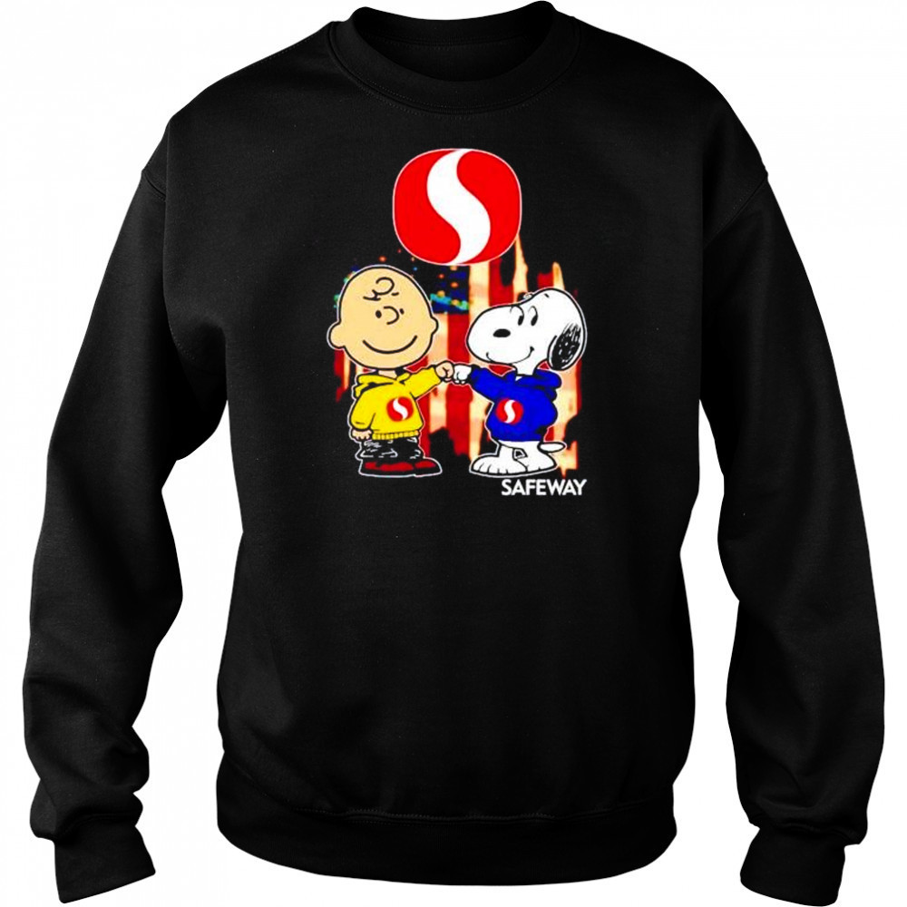 Safeway Charlie Brown and Snoopy shirt Hoodie