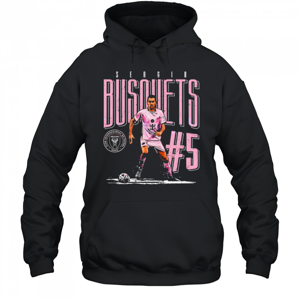 Sergio Busquets 5 Inter Miami shirt Hoodie