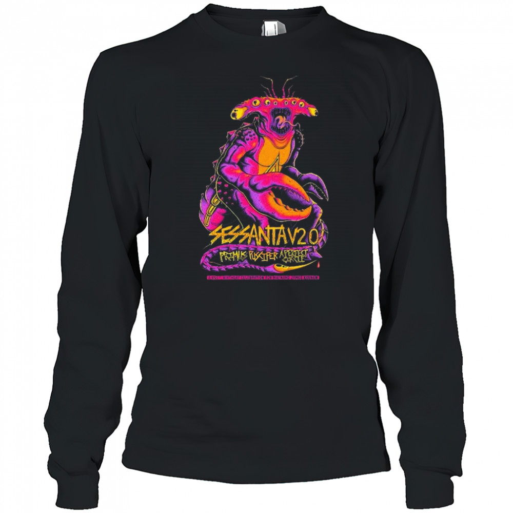 Sessanta Primus and Puscifer A Perfect Circle Acrisure Arena April 24 2025 Painting t-shirt Long Sleeved
