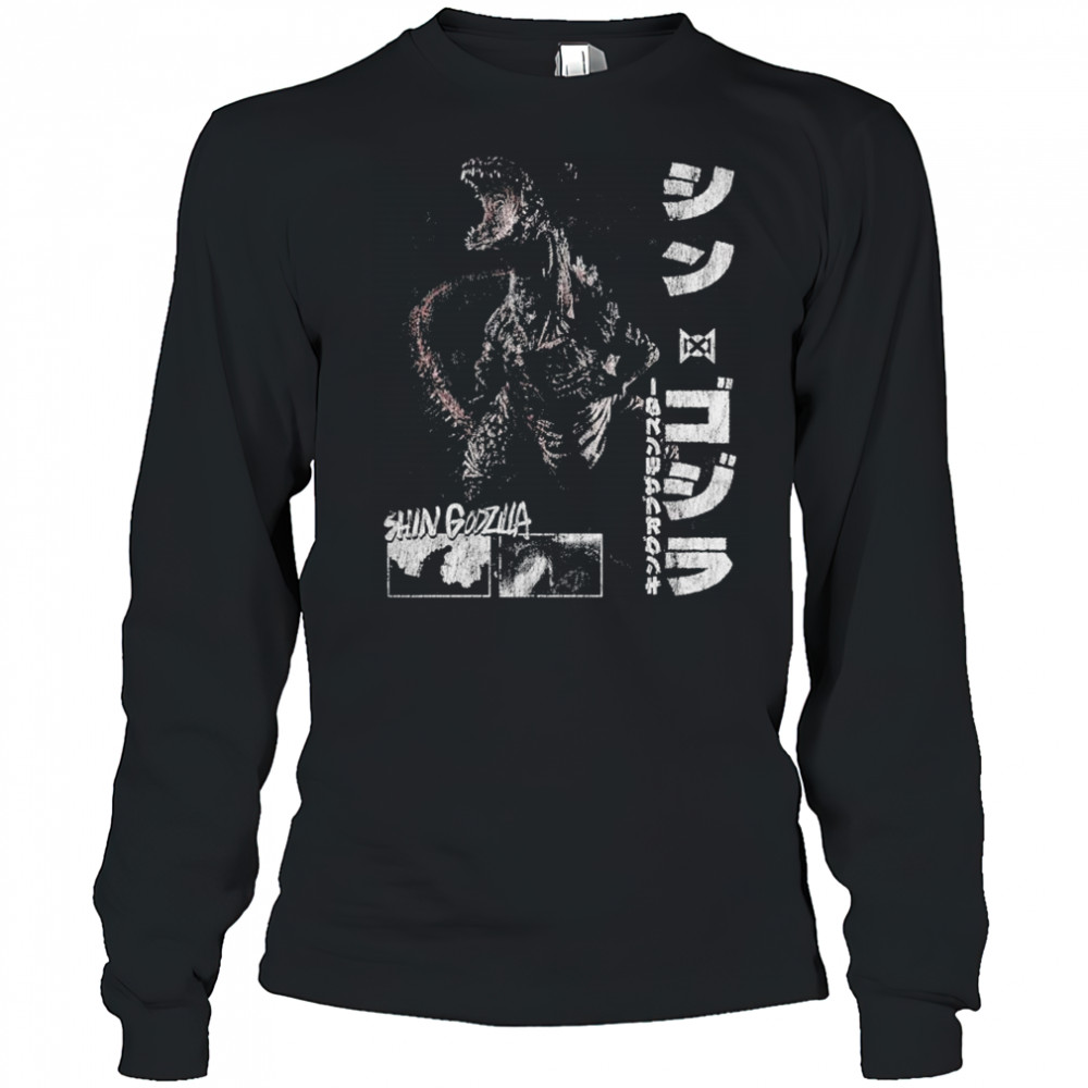 Shin Godzilla T-shirt Long Sleeved
